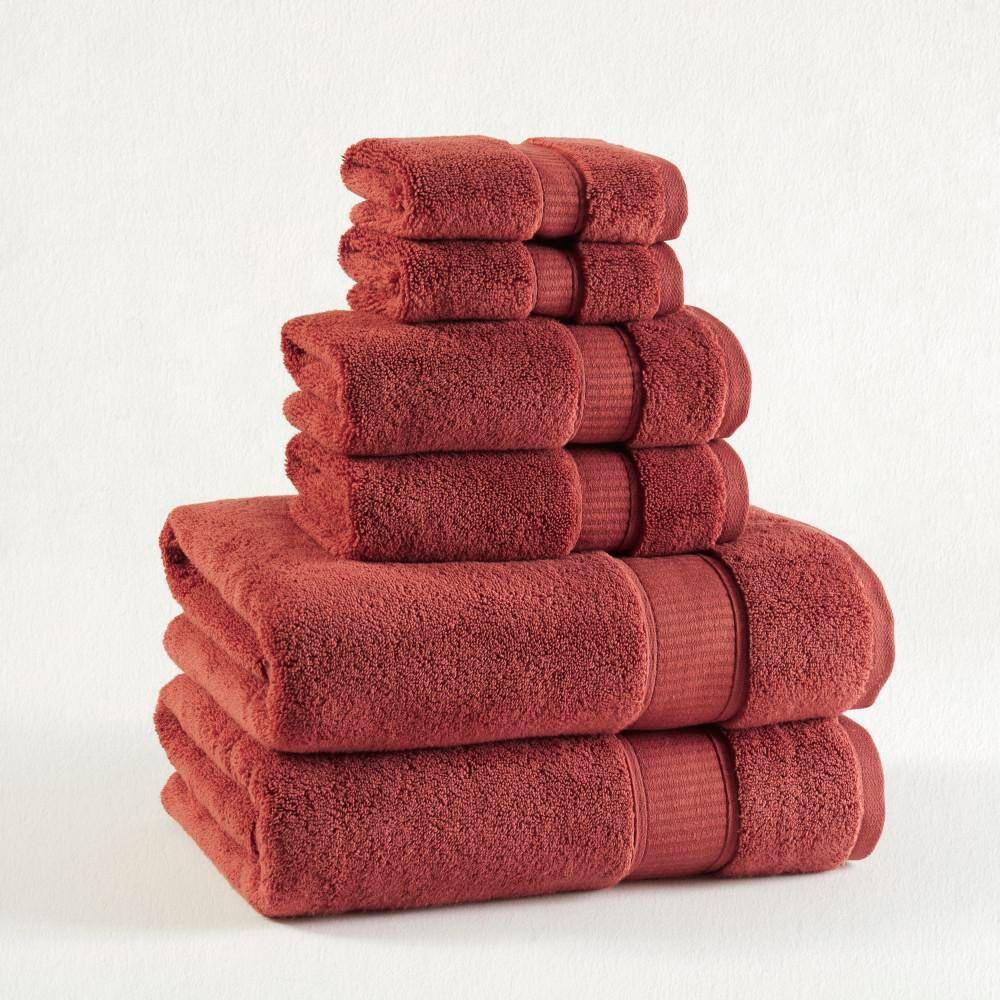 J QUEEN NEW YORK INC Bellmare Towel Adobe Cotton 6-Pieces Towel