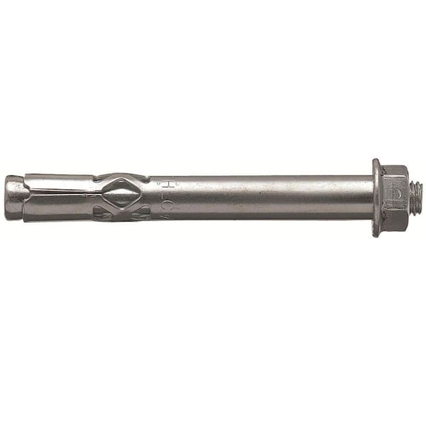 1/2 in. x 3 in. Hex Nut Head HLC Sleeve Anchors (5-Pack)
