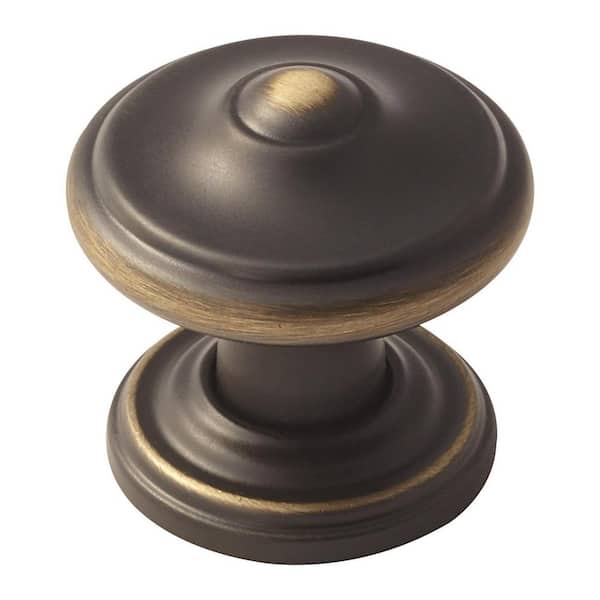 Amerock Revitalize 1-1/4 in (32 mm) Diameter Venetian Bronze Round Cabinet Knob
