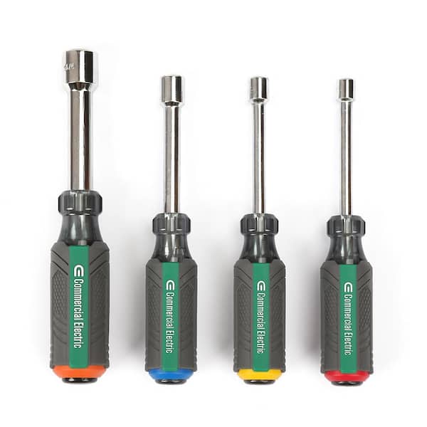Commercial Electric 4-Piece Nut Driver