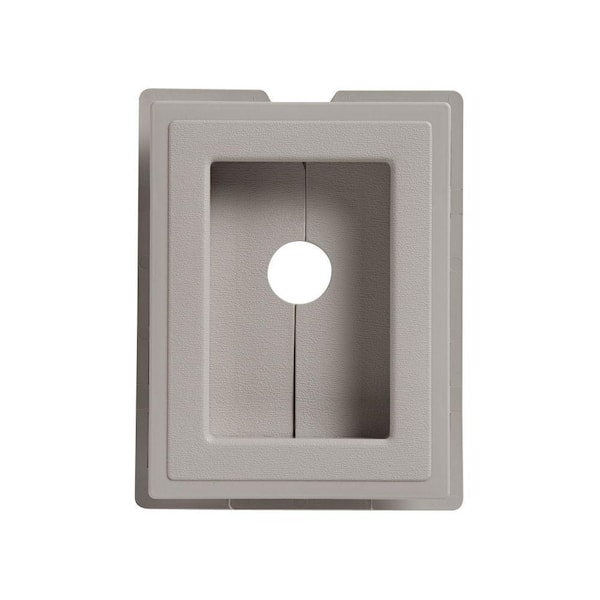 Ply Gem Pewter Split Recessed Mounting Block