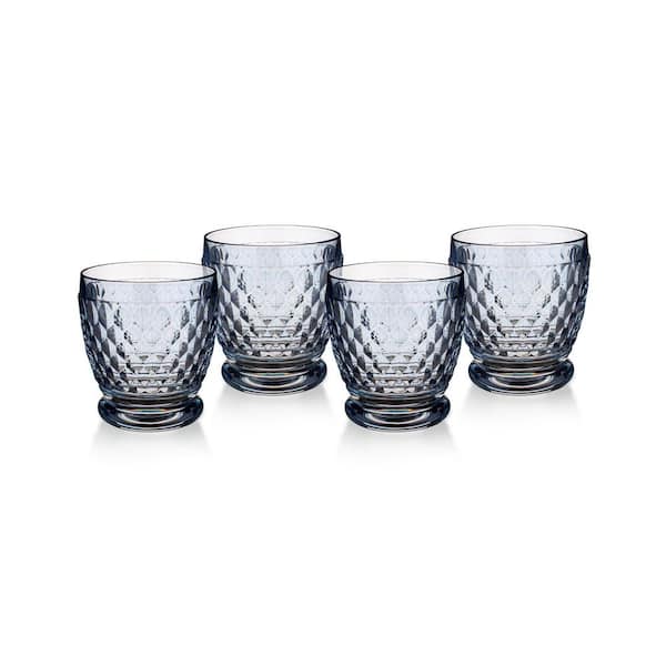 Villeroy & Boch Boston (Set of 4) Blue Double Old Fashion Glasses