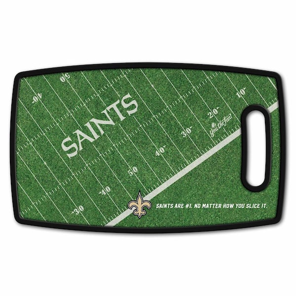 YouTheFan 2500140 NFL New Orleans Saints Retro Series Cutting Board