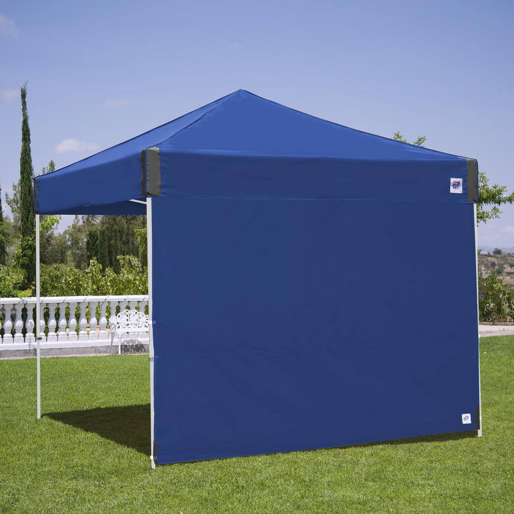 Royal Blue Aluminum 10' Straight Leg Canopy Sidewall