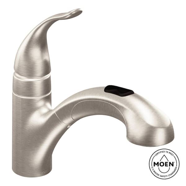 Integra Single-Handle Pull-Out Sprayer Kitchen Faucet with Power Clean in Spot Resist Stainless
