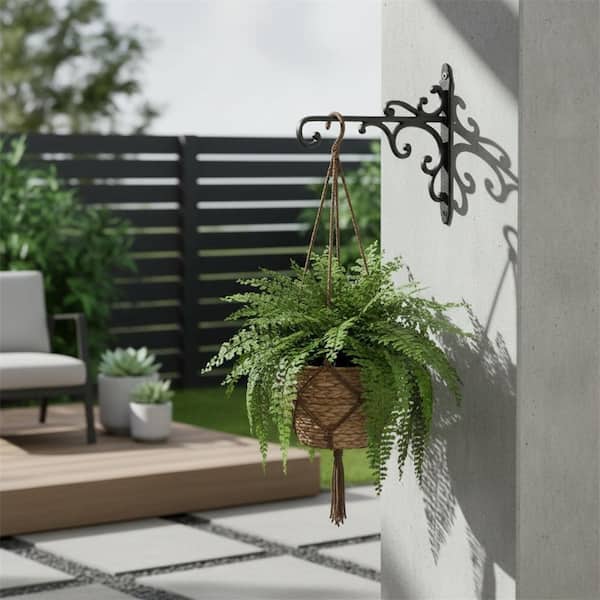 2PC Cast Iron Wall Hook Plant Hangers YNLIN443 - The Home Depot
