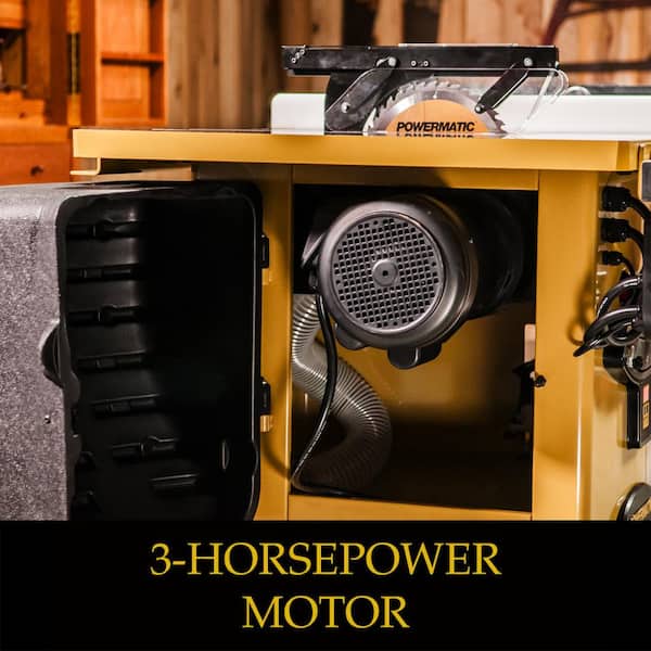 PM2000B 230-Volt 5 HP 1PH 50 in. RIP Table Saw with Accu-Fence and Workbench
