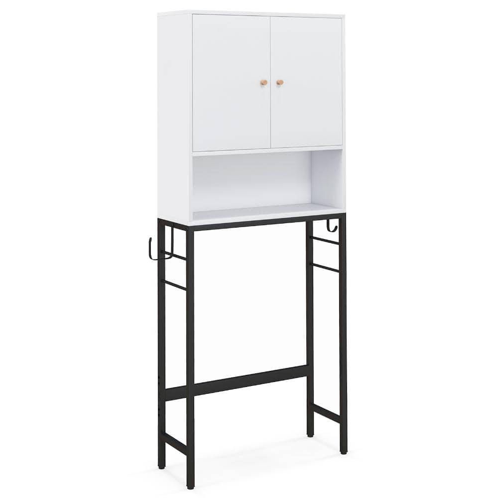 Over the Toilet Storage Cabinet with 2 Doors and Adjustable Shelf, Metal Bathroom Space Saver price history on PriceWatchPro
