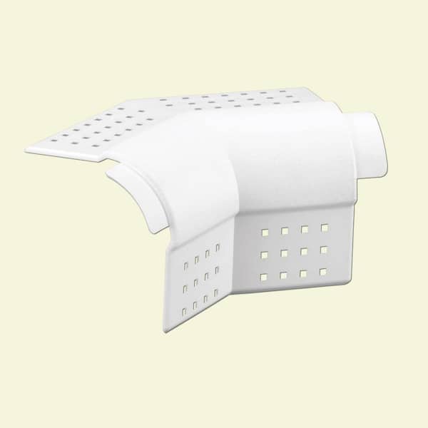 gripSTIK 3/4 in. Vinyl 2-Way Bullnose Splay Corner Cap (50-Pack)