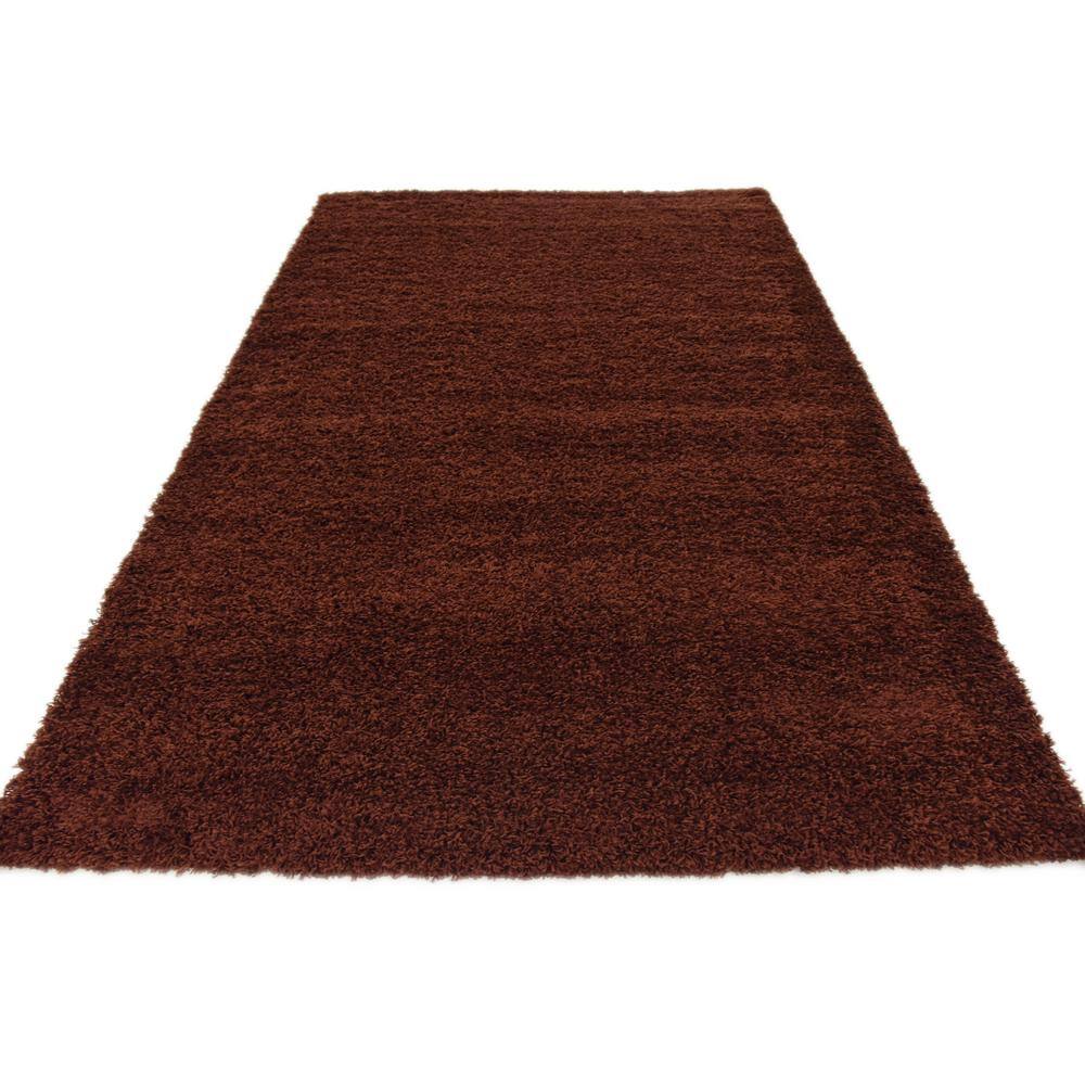 Reversible Easy-Care Shag Rug 6' x 9' in Lush Blue