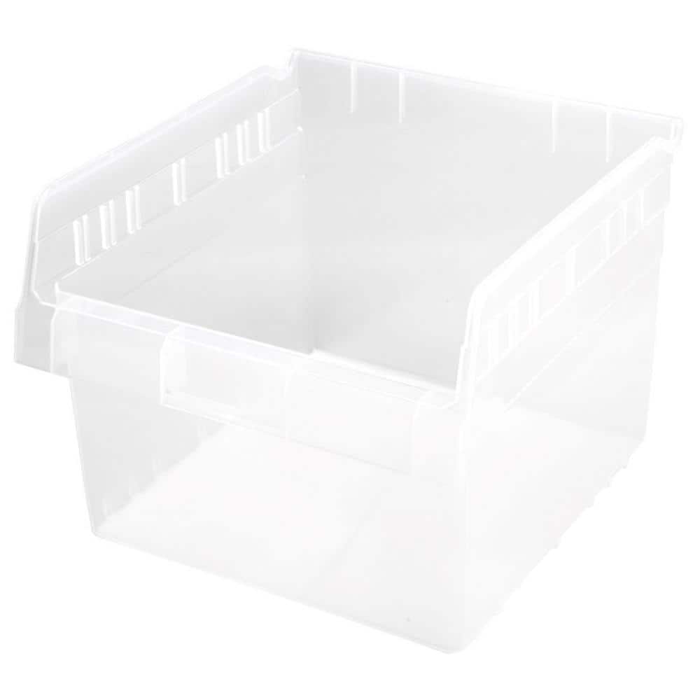 8 In. Store-Max 13.03 Qt. Shelf Bin in Clear (8-Pack) price history on PriceWatchPro