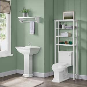 QEEIG Bathroom Shelves Wall Shelf Over Toilet Small 16 inch Set of