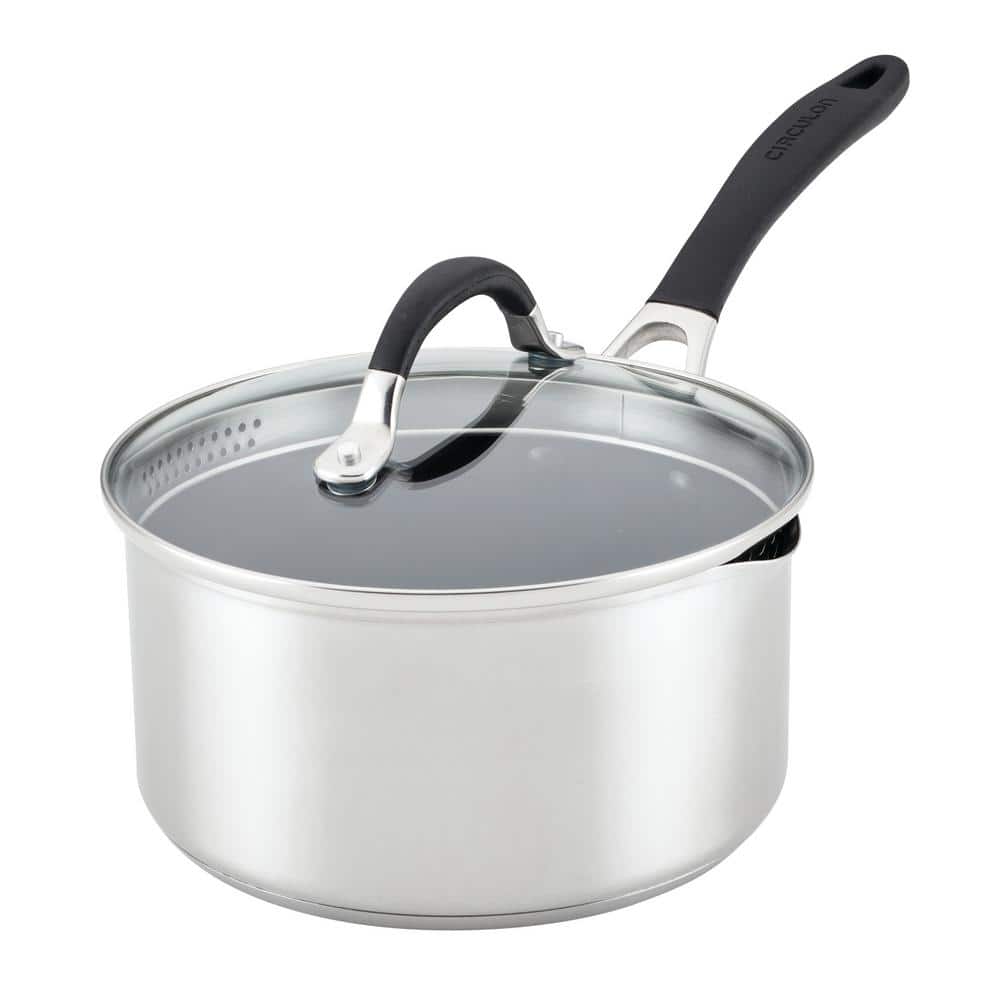 RD ROYDX Stainless Steel Sauce Pan with Lid, 3 Quart Small SaucePan with  Stay Cool Handles, Kitchen Cooking Pans, Dishwasher Oven Safe & Compatible  with All Stovetops Multipurpose for Home Restaurant 