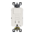 15 Amp 125-Volt Combo Self-Test Tamper-Resistant GFCI Outlet and Switch, White