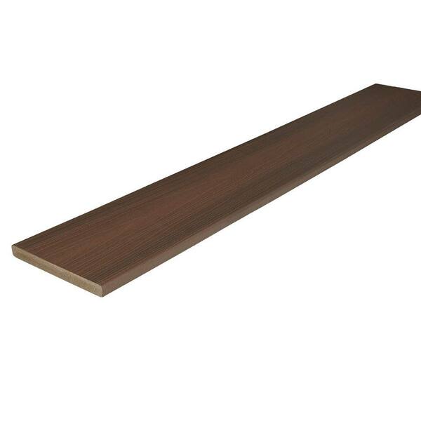 Denotes Capped Riser Fiberon ProTect Advantage 3/4 in. x 7-1/4 in. x 12 ft. Chestnut Capped ...