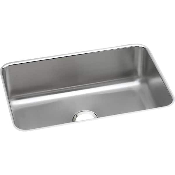 Elkay Dayton Undermount Stainless Steel 27 in. Single Bowl Kitchen Sink
