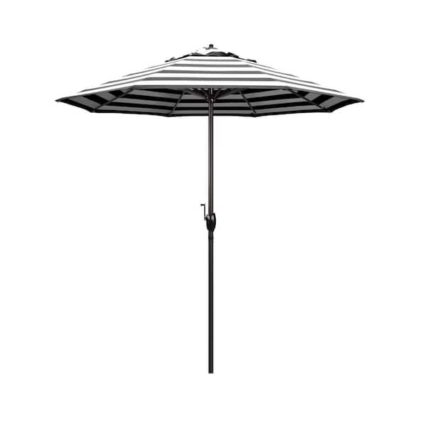 California offers Umbrella 9' Round Aluminum Market Umbrella, Crank Lift, Auto Tilt,