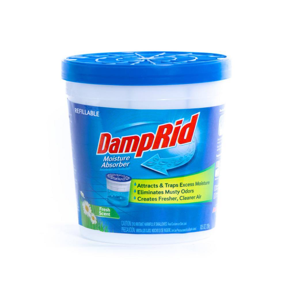 UPC 075919000113 product image for DampRid 10.5 oz. Fresh Scent Refillable Moisture Absorber, White | upcitemdb.com