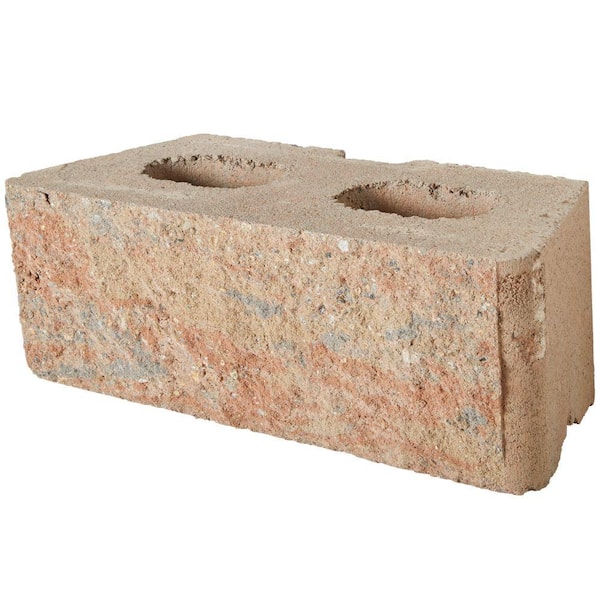 Pavestone RockWall Large 6 in. x 17.5 in. x 7 in. Palomino Concrete Retaining Wall Block (48 Pcs. / 34.9 sq. ft. / Pallet)