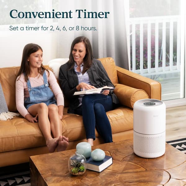 Aazon.co: LEVOIT Air Purifier For Hoe Bedroo, Core 200S-P, White