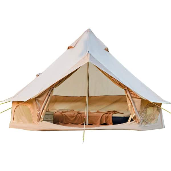 VISIONPEAKS TC ROO TENT ベージュ DSNAPE All-Weather 12 ft. x 8 ft. Beige Inflatable Camping Tent