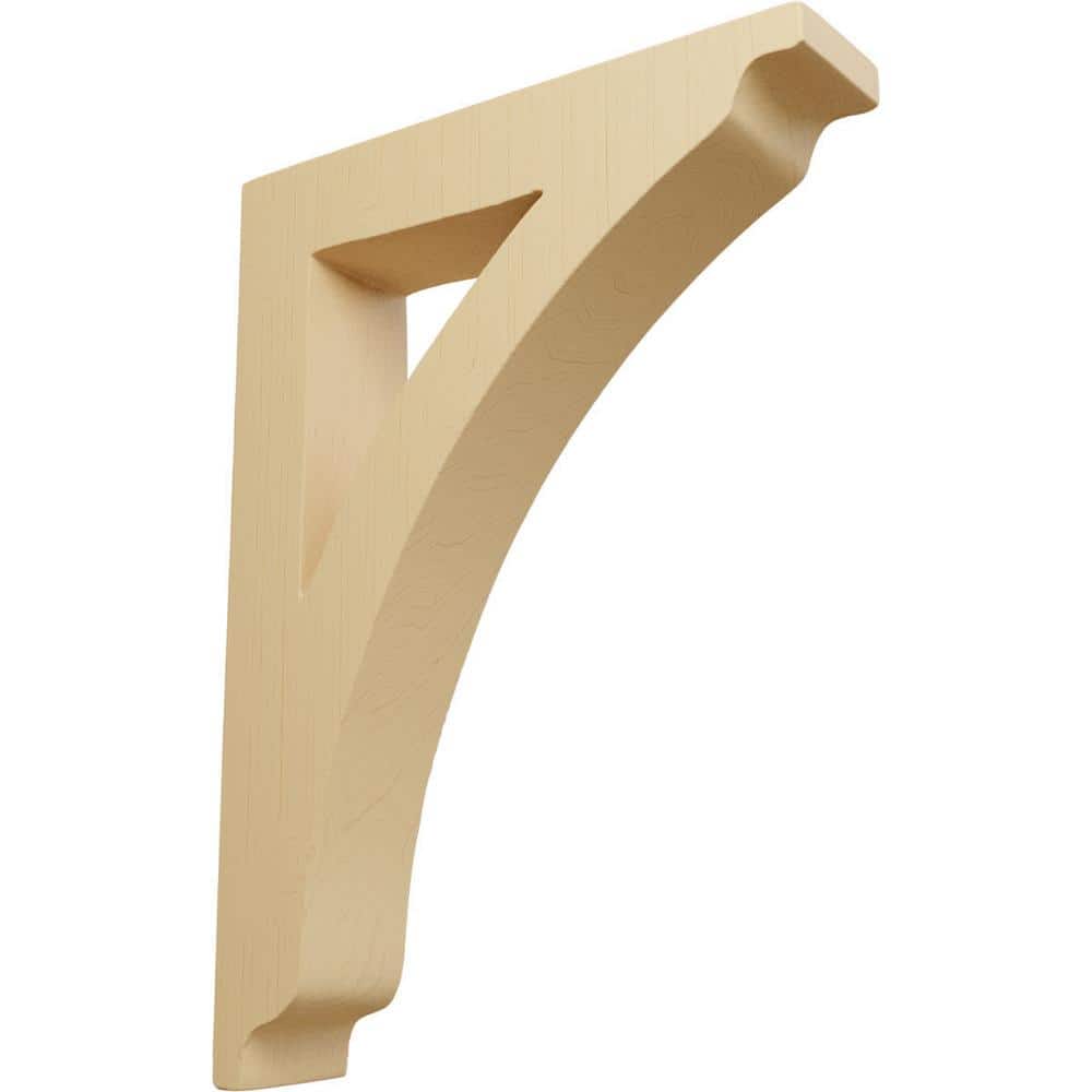 Medium Alder Wood Thorton Bracket, 1.75" x 7.5" x 10.5"