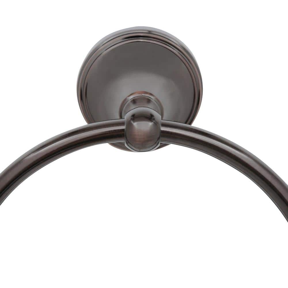 Oil-Rubbed Bronze 4-Piece Bathroom Hardware Set