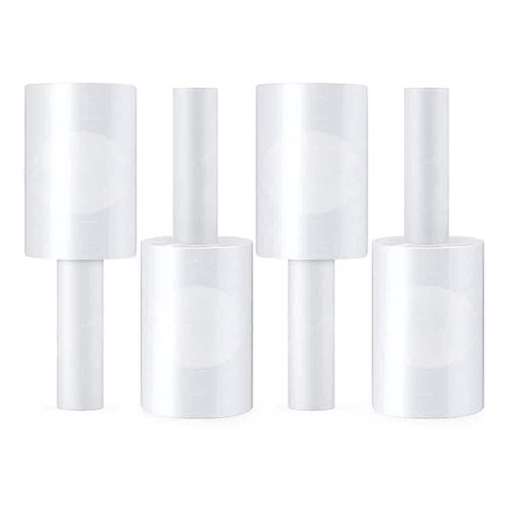 4 Pack Mini Industrial Strength Stretch Film 5 x 1000 ft. x 60 Gauge with Handles for Moving Packing Self-Adhering price history on PriceWatchPro
