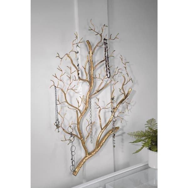 TRIPAR INTERNATIONAL, INC. Gold Metal Tree Branch Wall Art 20515