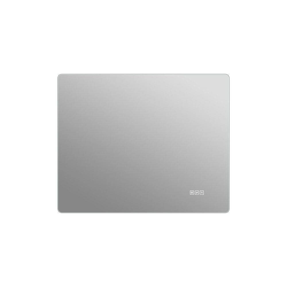 36 in. W x 30 in. H Rectangular Frameless LED Front and Backlit Anti-Fog Dimmable Wall Mount Bathroom Vanity Mirror in