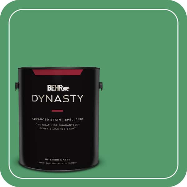 BEHR DYNASTY 1 gal. #P410-6 Solitary Tree Matte Interior Stain-Blocking Paint & Primer