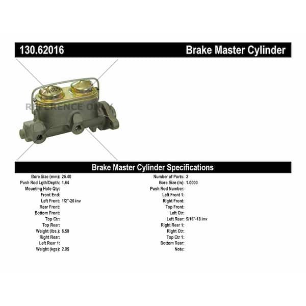 Centric Parts Brake Master Cylinder