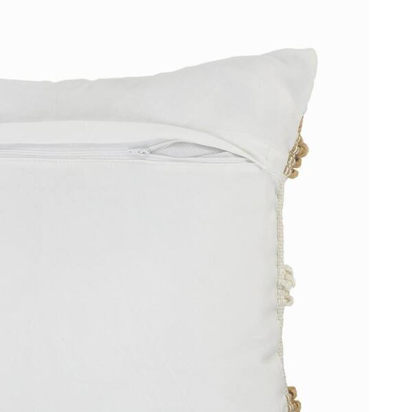 ☆GLOWNY☆ COTTON PILLOW BAG IVORY COTTON PILLOW BAG (IVORY) - GLOWNY