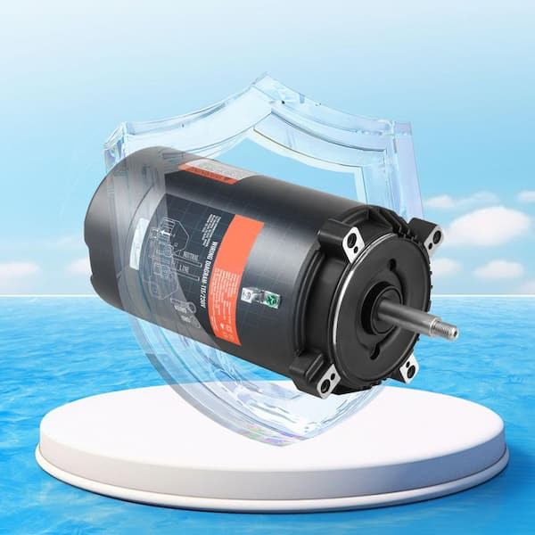 Single Speed 0.75 HP Pool Pump Motor 3450 RPM 115/230-Volt 60Hz 80μF/250-Volt Capacitor 56J Frame CCW Replacement