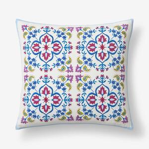 Company Cotton Idril Decorative Pillow Cover 20 in. x 20 in. Multi