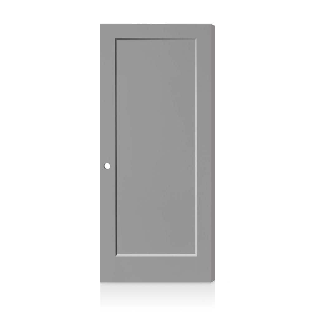 Fire-Rated 1-Panel 32 in. x 80 in. Right-Hand/Inswing Light Gray Composite Interior Commercial Door Slab price history on PriceWatchPro