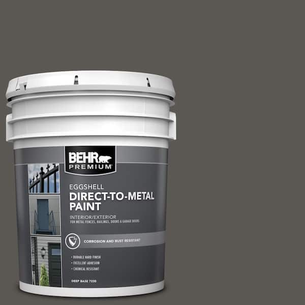 BEHR PREMIUM 5 gal. #MQ2-62 Peppery Eggshell Direct to Metal Interior/Exterior Paint