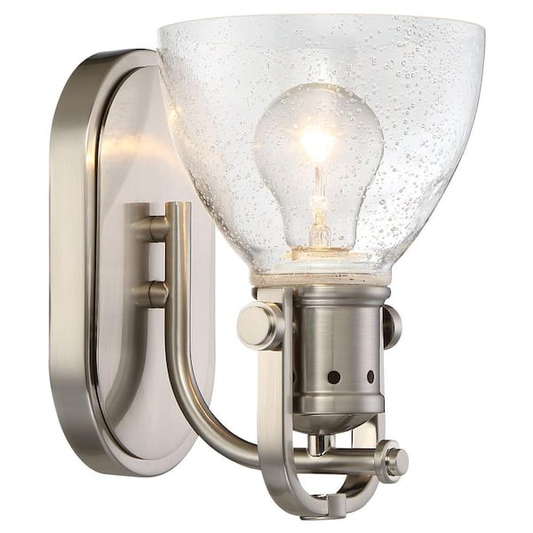 Minka Lavery 1-Light Brushed Nickel Bath Light