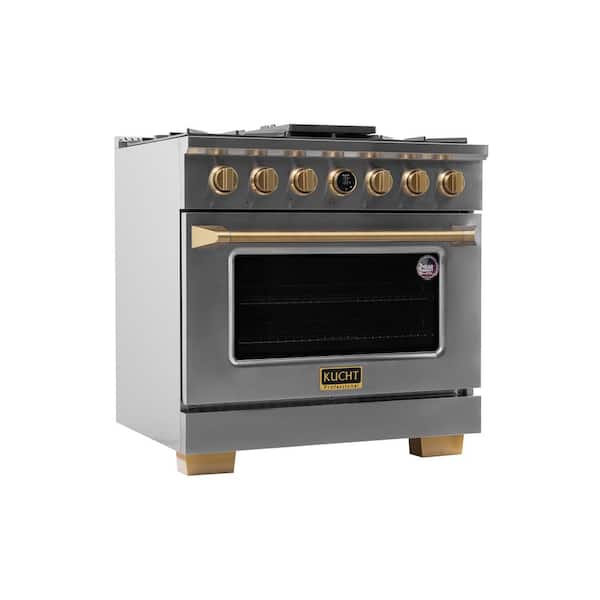 KUCHEN様 4点SET スコッチ 20317 SとM キログラム 2色 32 Kucht 36-in Deep Recessed 6 Burners Convection Oven Freestanding