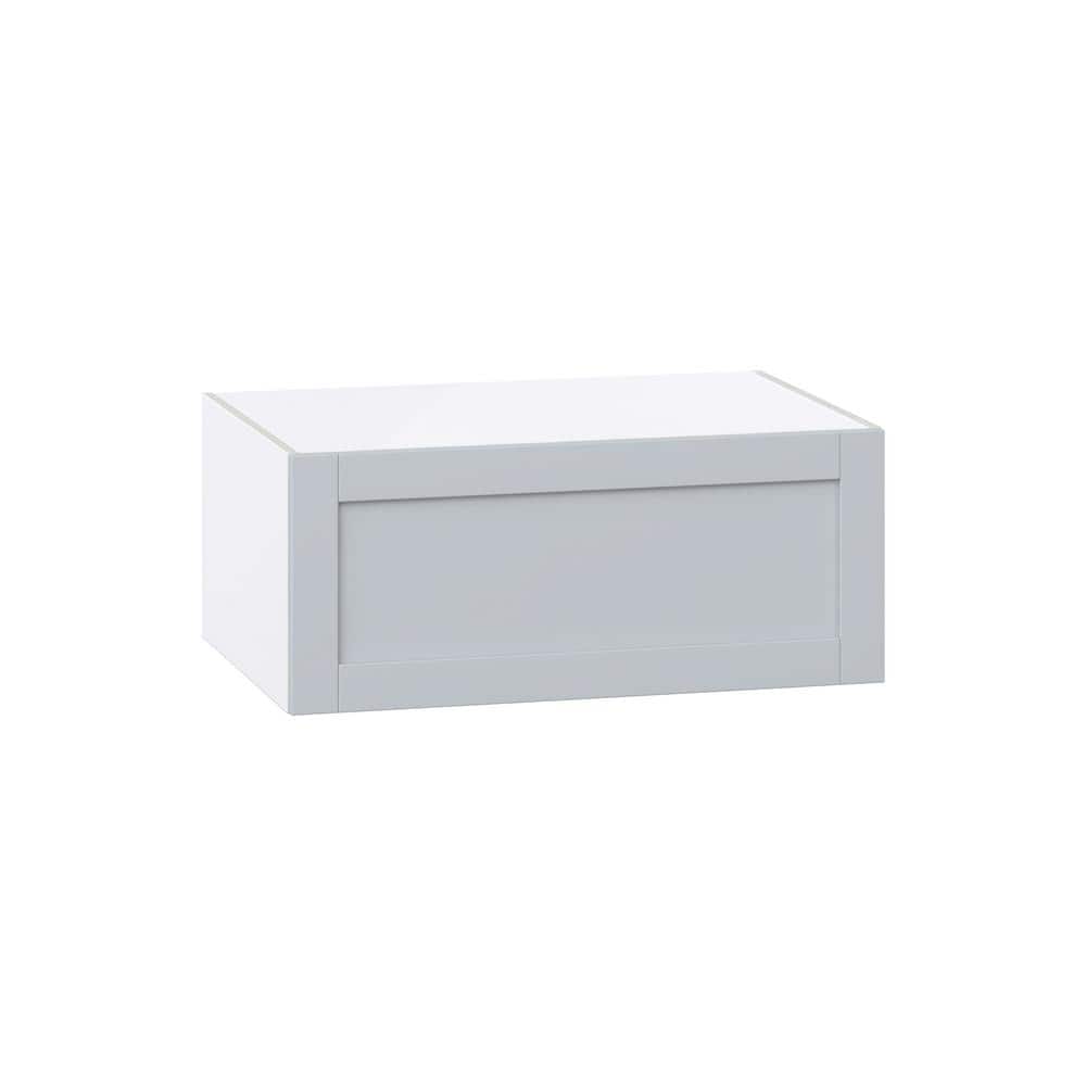 Milton 36 in. W x 24 in. D x 15 in. H Assembled Shaker Wall Bridge Kitchen Cabinet in Light Gray with Lift Up Door price history on PriceWatchPro
