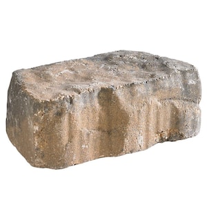 Mini Beltis 3 in. x 8 in. x 4 in. Northwoods Antique Concrete Retaining Wall Block (378-Piece Pallet)