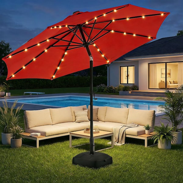 aluminum vs steel patio umbrella Fiberbuilt Umbrellas Euro - Venice 20 Foot Square Aluminum and Steel Patio  Umbrella in Carbon