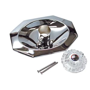1-Handle Valve Trim Kit in Chrome (Valve Not Included)