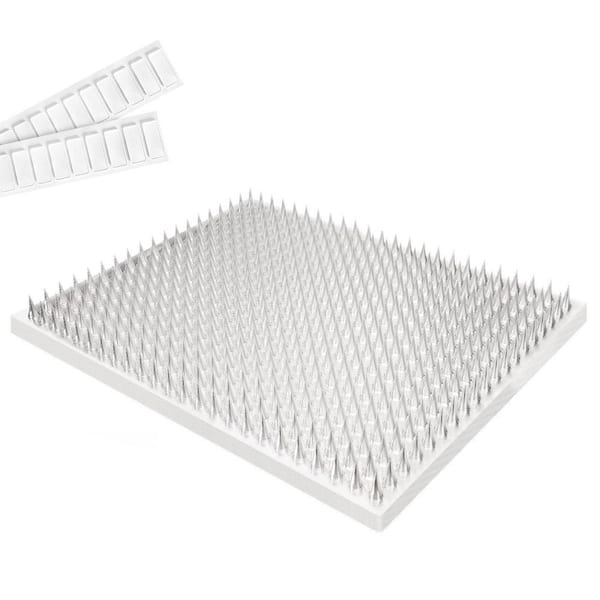 16-Pack 13 x 16 in. Cat Deterrent Mat with Spikes, Indoor/Outdoor Scat Mat to Keep Cats & Animals Off Furniture & Yards