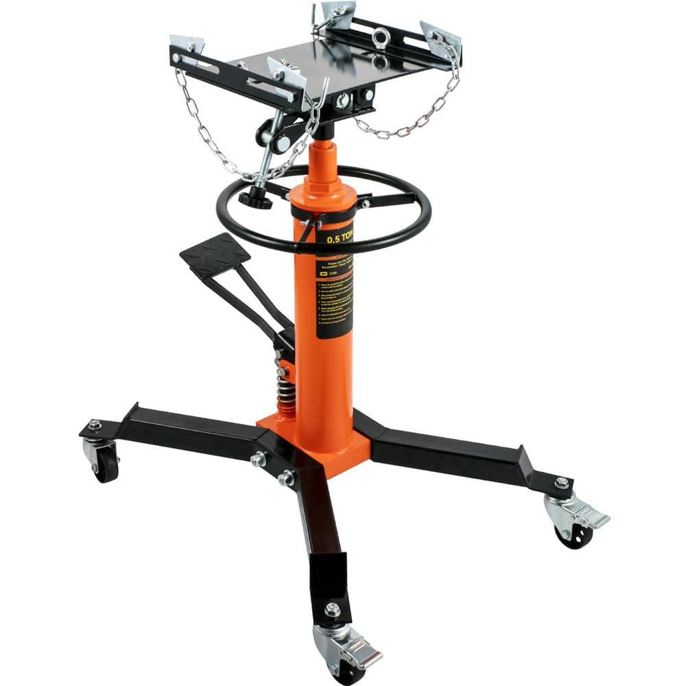 SKYSHALO Transmission Jack, 1/2Ton/1100lbs. Capacity Hydraulic