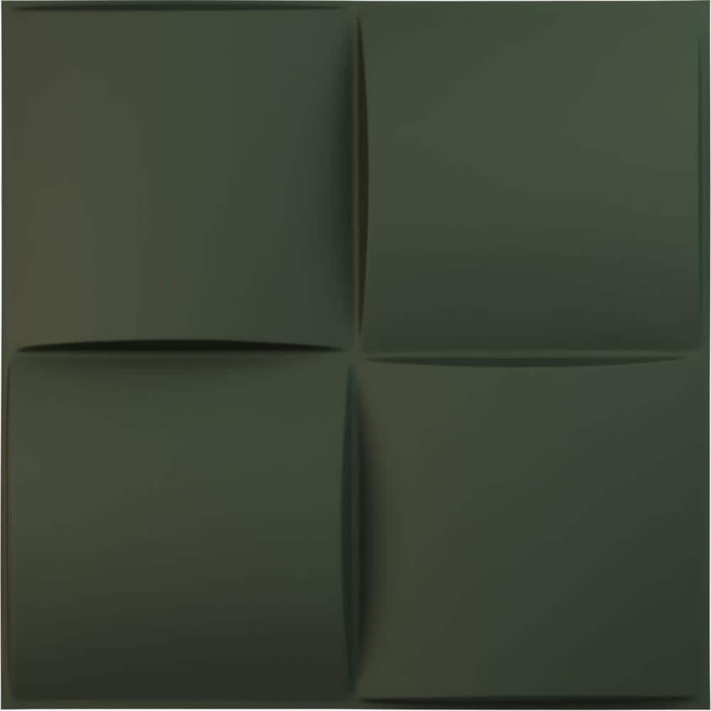 19 5/8 in. x 19 5/8 in. Smith EnduraWall Decorative 3D Wall Panel, Satin Hunt Club Green (12-Pack for 32.04 Sq. Ft.) price history on PriceWatchPro