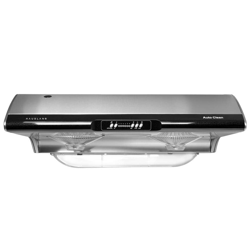 36 in. Ducted Under Cabinet Range Hood with 3-Way Venting Incandescent Lamp Self-Clean in Stainless Steel