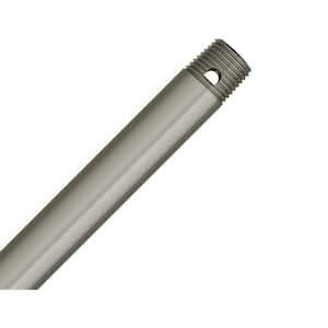 24 in. Pewter Extension Downrod for 11 ft. ceilings