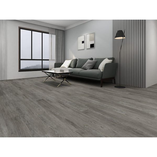 Take Home Sample - Steele Creek Oak Click Lock Waterproof Luxury Vinyl Plank Flooring
