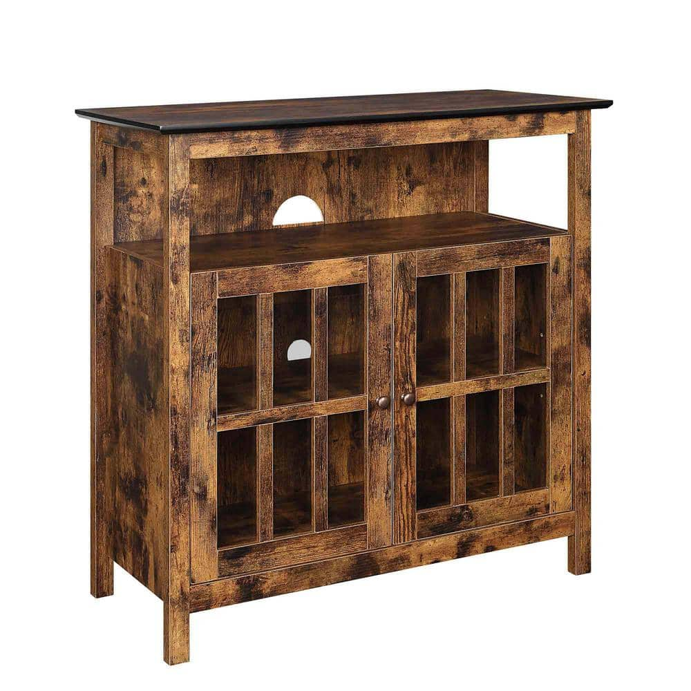 Convenience Concepts Big Sur 36 in. Barnwood Wood TV Stand